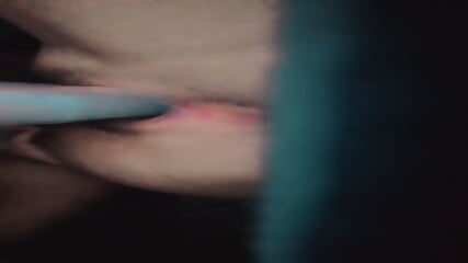 playing my pussy with my new toy