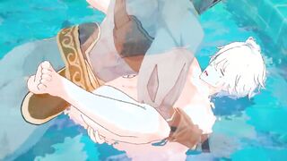 Chiori Hand-job Genshin Influence