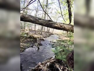 Cruising for Girlcock in the Woods POV
