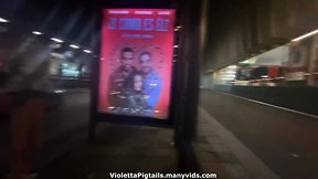 Siendo prostituta por un dia en insurgentes, megatetas y jaula de castidad