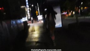 Siendo prostituta por un dia en insurgentes, megatetas y jaula de castidad