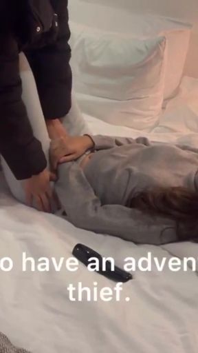 Friend, give me finger, my boyfriend has it small   Clip 1