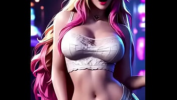 Ahri&#039_s Charming Dance (Jun Hyo Seong - Into You) | LOL | 3D Dance | League of Legends AI Generated Uncensored Hentai Cosplay