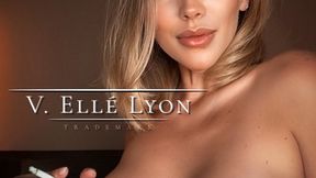 Elle Lyon Gives you a POV Cowgirl Ride While Smoking