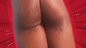 TWERKING - Twink Femboy Gaymer Claps His Bubble Butt as He Trains after a Hot Workout.