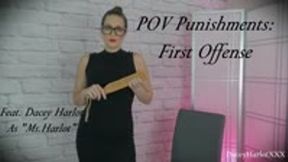 POV Punishments: 1st Offense