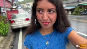 Step Sister Facial Cumwalk After Game Loss