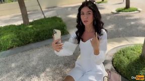 Public Pickup MILF Trades Cumwalk for iPhone