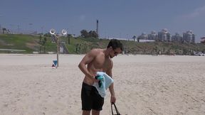 an israeli man goes to the sea meets a man and fucks him