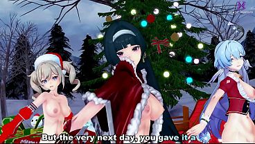 Pussyverse: MMD Last Christmas (Astra Yao, Robin, Barbara)