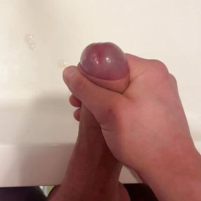 POV: After shower Cumshot with bwc