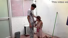 My Stepsister Insists On Fucking Her And I Fill Her Mouth With Cum