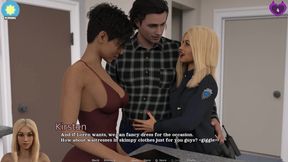 Hard Days: Wife Cheats Her Husband with Hot Blonde Cop While They Are All in the House - Episode 14