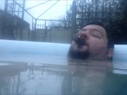 last hottub cigar of the season