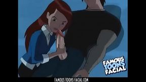 Gwen sucks Cock of Kevin