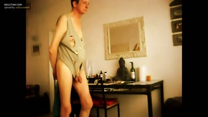 Naked Ass At Home In The Evening