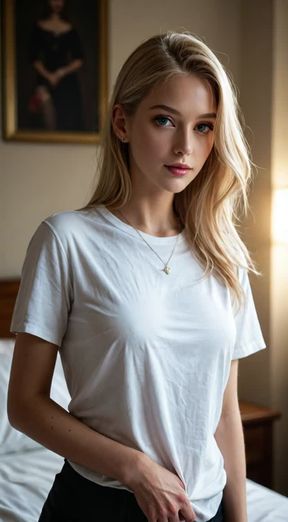 facial, a woman performing oral sex on a, video created by AI