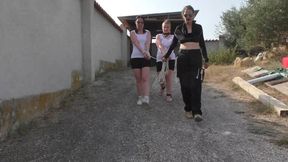 Bondage Walk Training for Roxy & Lilith - Part 1 mov SD