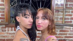 TWO HOT NEW GIRLS IN A EXCITING KISS - NEW TOP GIRLS - NEW MR JAN 2026 - CLIP 1