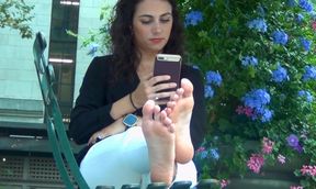 Beauty on the terrace