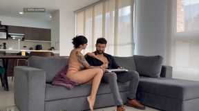 I fuck my friend&#039;s American stepdad and it ends with a creampie - Luna Vitaler &amp; Max Cartel