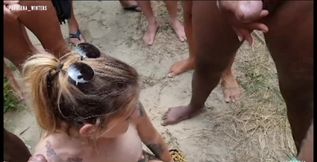 Throwback to last year sucking black dick on the beach!! Can't wait to go back next week!