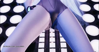 [MMD] BaseDownLow Sona DJ Sexy Striptease 4K 60FPS League of Legends