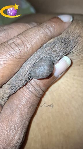 Video of an Indian Bengali woman's breast being squeezed