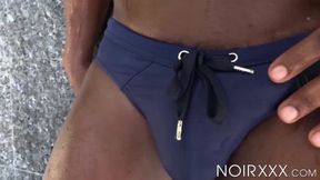 Homosexual Zak Bishop and DeAngelo Jackson relish in hardcore sex action