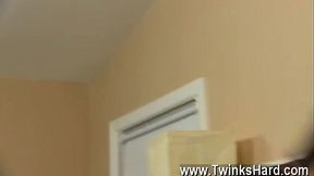 Hot twink Muscled daddy Collin loves to get a lil'_ naughty now and