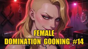 Female Domination Gooning #14: Latex Throne Eternal Surrender