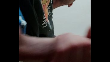 Quick masturbation after classes