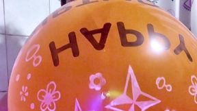 Nude Giant #8 Balloon Inflation to POP + Spit & Drool Inside & Outside