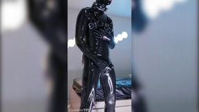 STRETCHING AND JERKING SKINTIGHT RUBBER [Gay Rubber, Gay Latex]