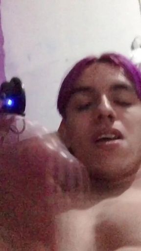Getting horny until i show you my shaved boy pussy and cock