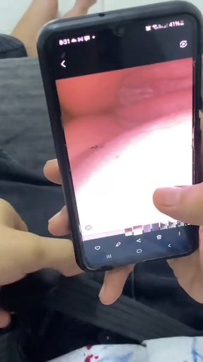 Caught with his stepmother's photos!   Clip 1