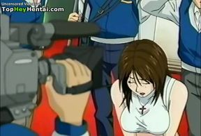 Horny hot babe masturbates