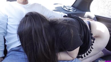 Horny Car Sex Big Ass Sucking Risky Public Latina Gush
