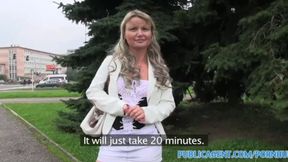 ”Outdoor MILF Seduction for Cash”
