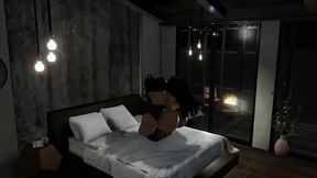 Destroyed a whore throat and holes with my bbc~ (Roblox porn)