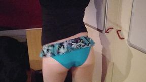 Sissy Joslin Dancing in Cute Bikini