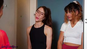 Lesbians Licking Lesbians: Apryl Rein, Milana Ricci, Sonia Sparrow's Sultry Sapphic Sexcapades