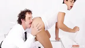 Creepily Fucks Gabe Bradshaws Tight Little Bum