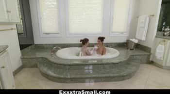Gracie May Green Takes Petite Threesome Delight