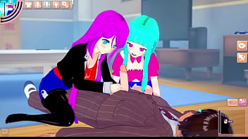 carly and jenny sucks a fat guy'_s dick