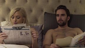 Fuck-longing Busty Blonde MILF Can't Get Enough Of This Strong Young Dick Drilling Her Cunt