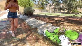 Bang! Real Teens - Penelope Snaps Takes Public Dick Then Gets Her Pussy Pounded Inside