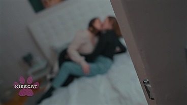 Honeymoon Stepmoms: Luna Doll Catches Stepson for Cowgirl Ride Then Kisscat Gets Secret Creampie