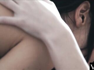 Charming lesbian babes bring each other to orgasm by licking twat and booty