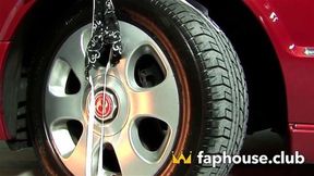 Deep in the Throes of XXX Porn, This Hot Woman Confidently Grasps Steering Wheel Pleasure